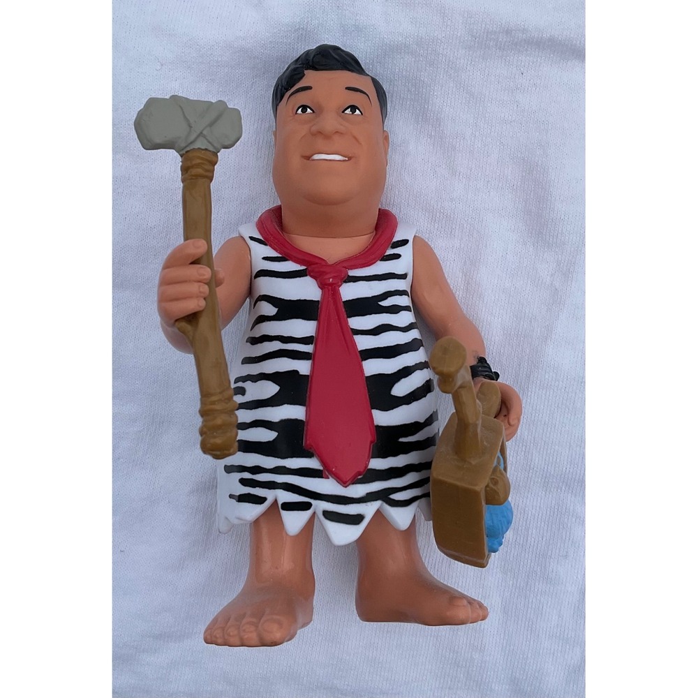The Flintstones Fred Flintstone Figure Toy Collectible 1993 Vintage movie mattel